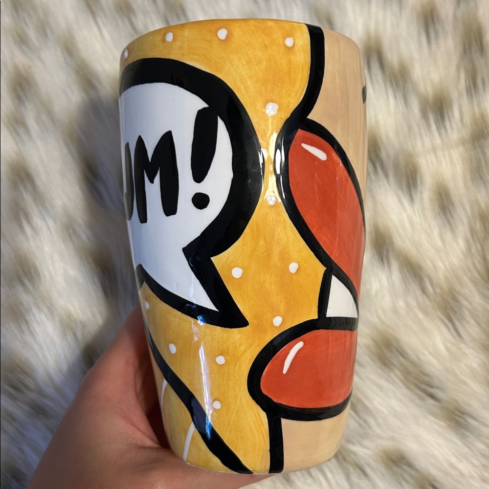 Joanne Delomba "Yum" Pop Art Mug